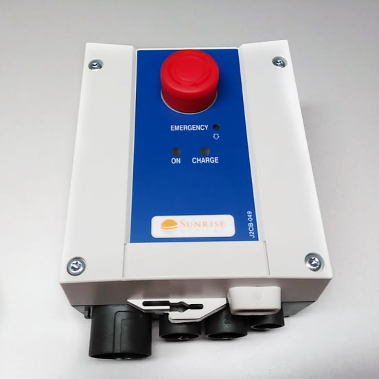 caja de control para grúas