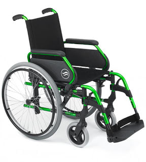 Breezy 300 silla de ruedas plegable