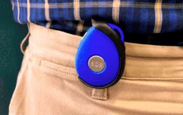colgante gps detector de caidas