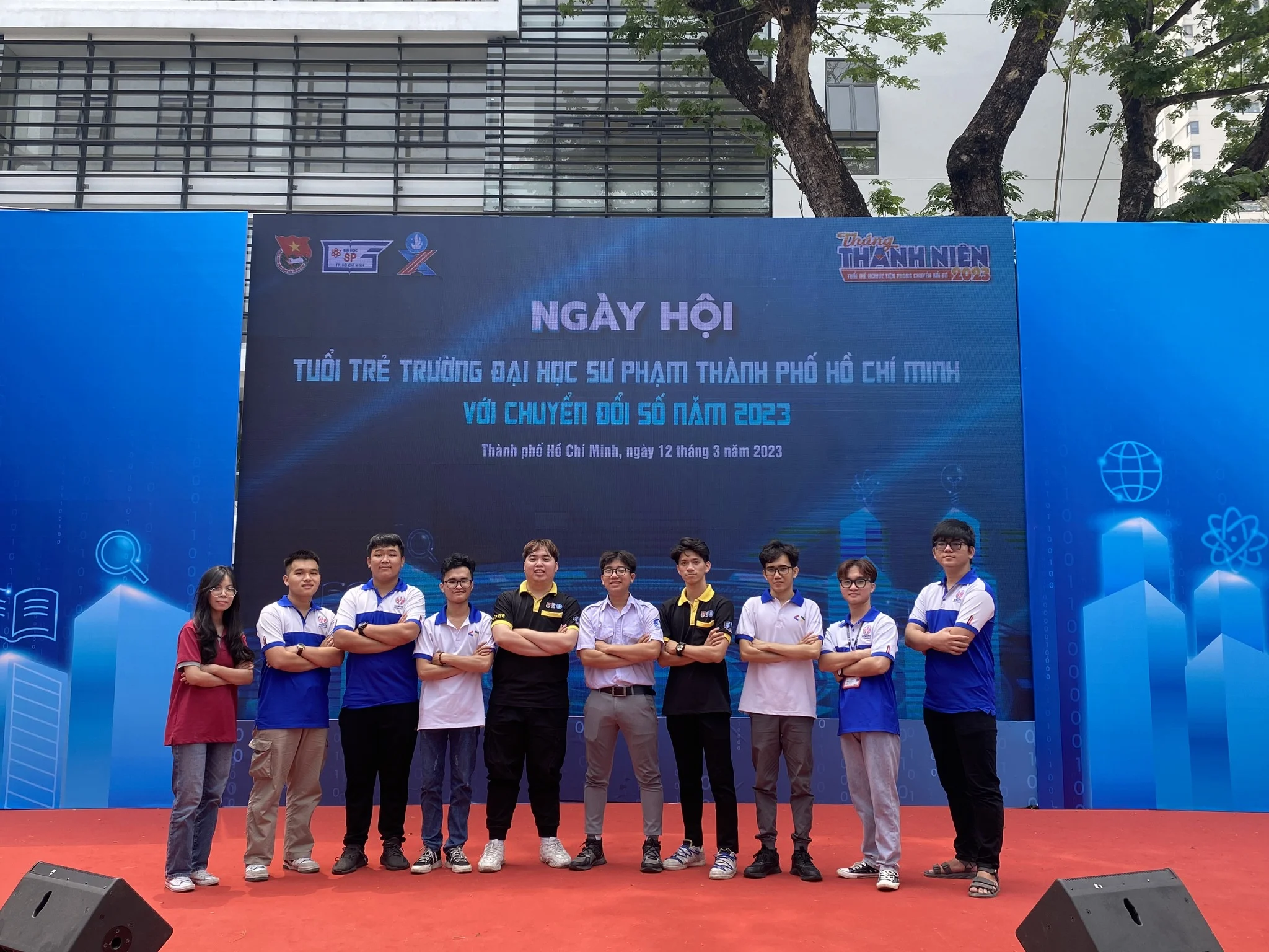 Ngày hội Tuổi trẻ Trường ĐH Sư phạm TPHCM với Chuyển đổi số năm 2023