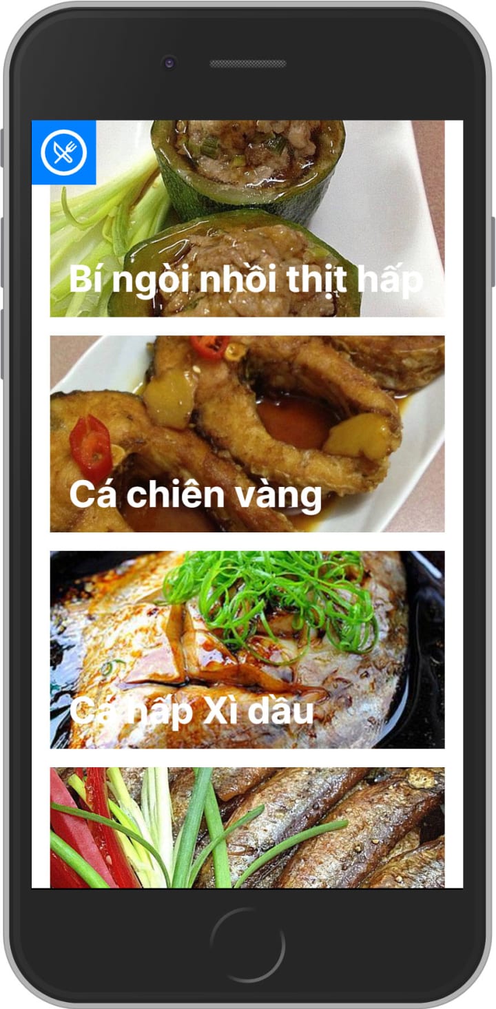 Region page on mobile
