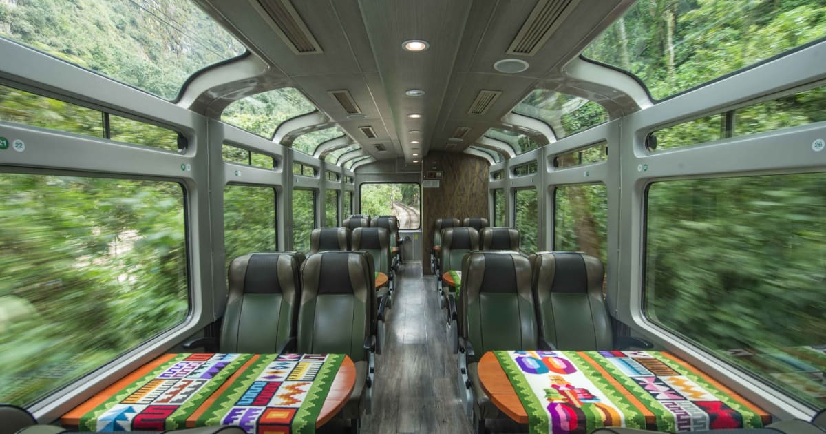 Tren Peru Rail Vistadome