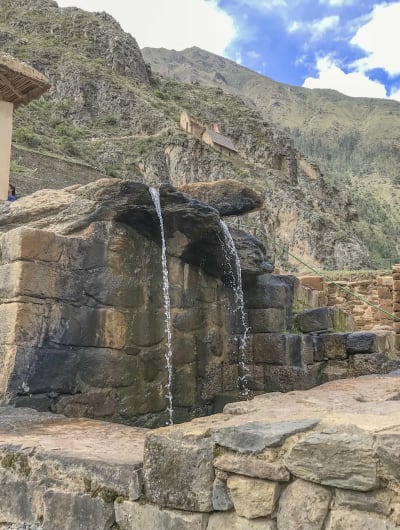 Ollantaytambo - El Baño de la ñusta