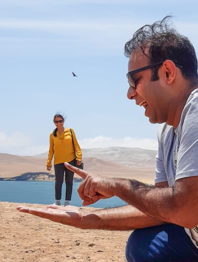 paracas en pareja
