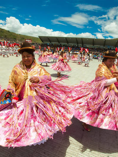 Bailarinas en puno