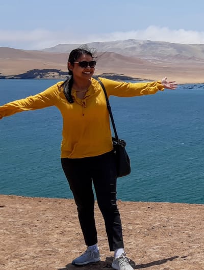 turista foto paracas