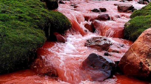 Palcoyo: el río rojo