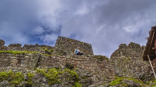 Pisac - Turista en Kallaqasa