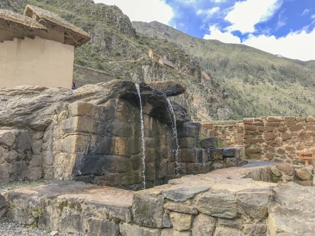 Ollantaytambo - El Baño de la ñusta