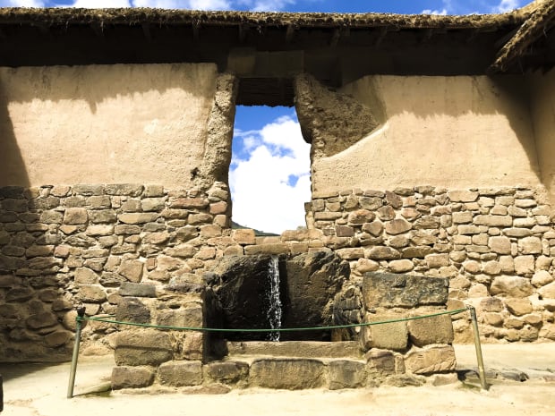 Ollantaytambo - El baño del Inca