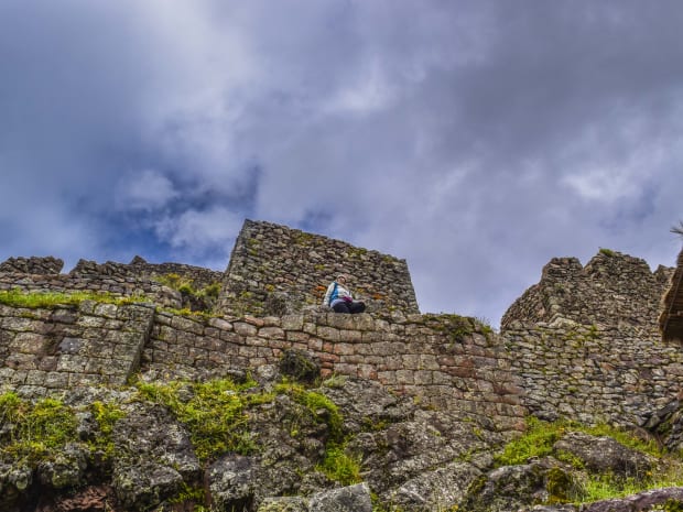 Pisac - Turista en Kallaqasa