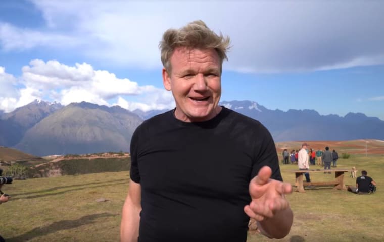 Reconocido chef Gordon Ramsay visita Cusco