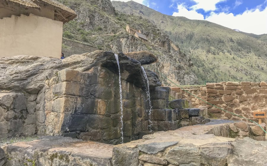 Ollantaytambo - El Baño de la ñusta