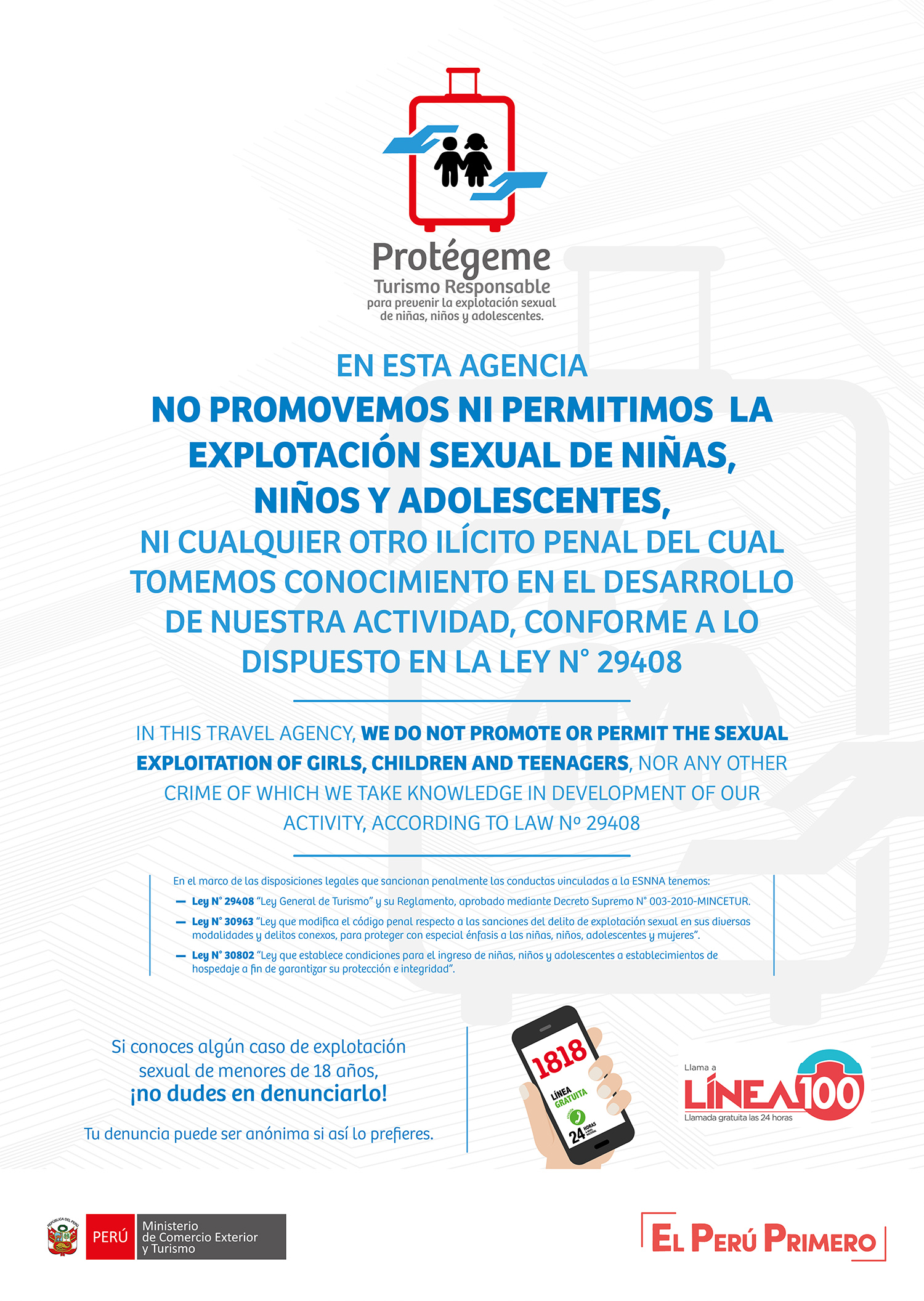 Afiche Turismo Responsable ESNNA