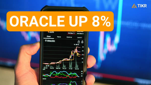 Oracle Stock Gains 8% As Earnings, Revenue Top Estimates