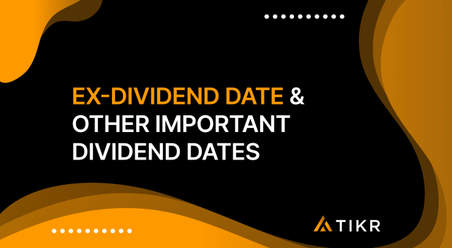 Data de ex-dividendo e outras datas importantes de dividendos