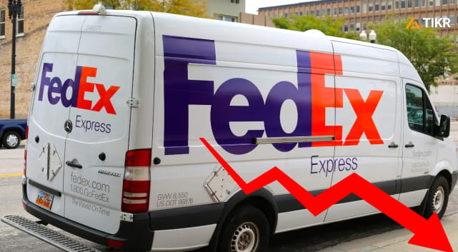 FedEx-Aktie stürzt um über 5 % ab, prognostiziert Kosteneinsparungen von 1 Milliarde Dollar im nächsten Jahr