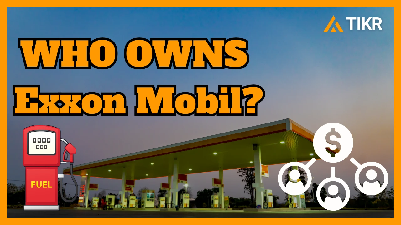 Exxon Size Mobil Gas Station Stock