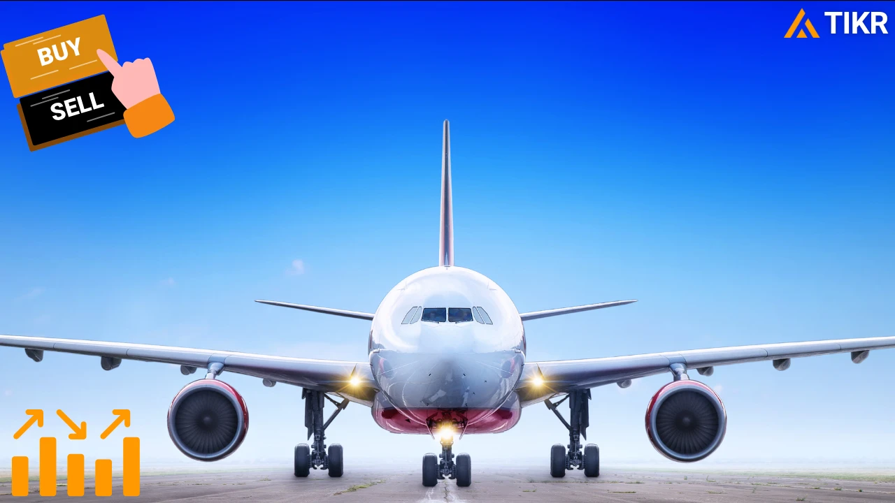 프리미엄 수요가 견조한 가운데 델타항공 주가가 4% 이상 급등했습니다. | TIKR.com