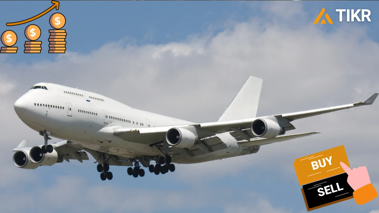 波音获得大宗飞机订单，股价大涨逾4 | TIKR.com