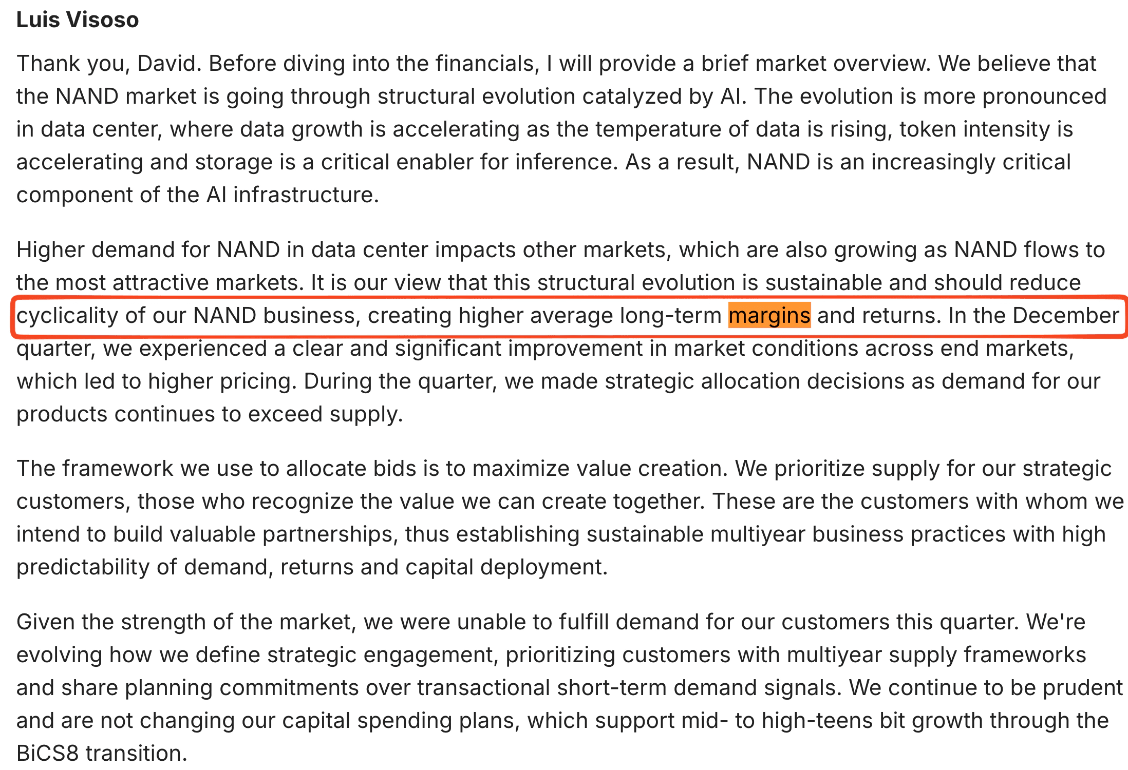Earnings Call Transcript