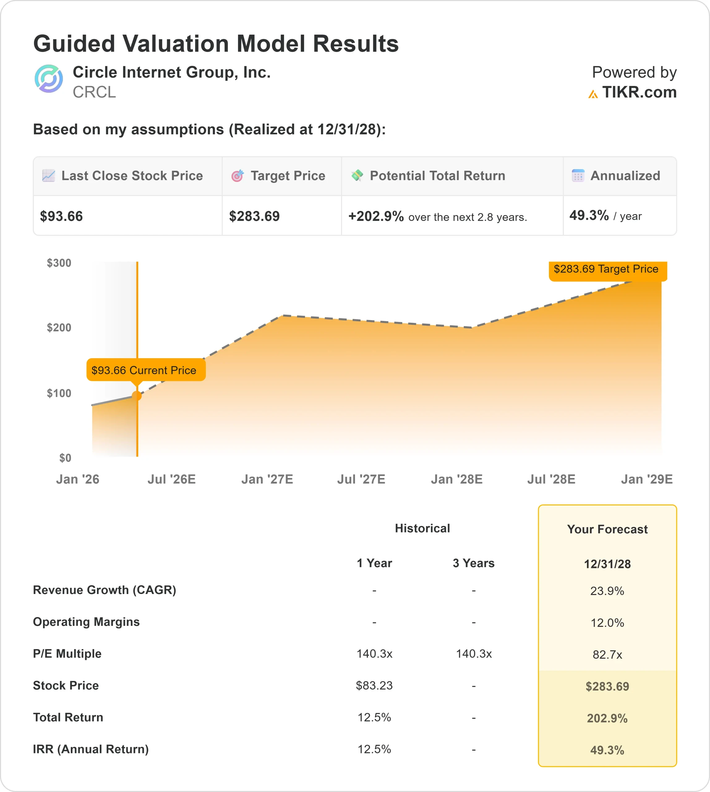 Circle Internet Group stock