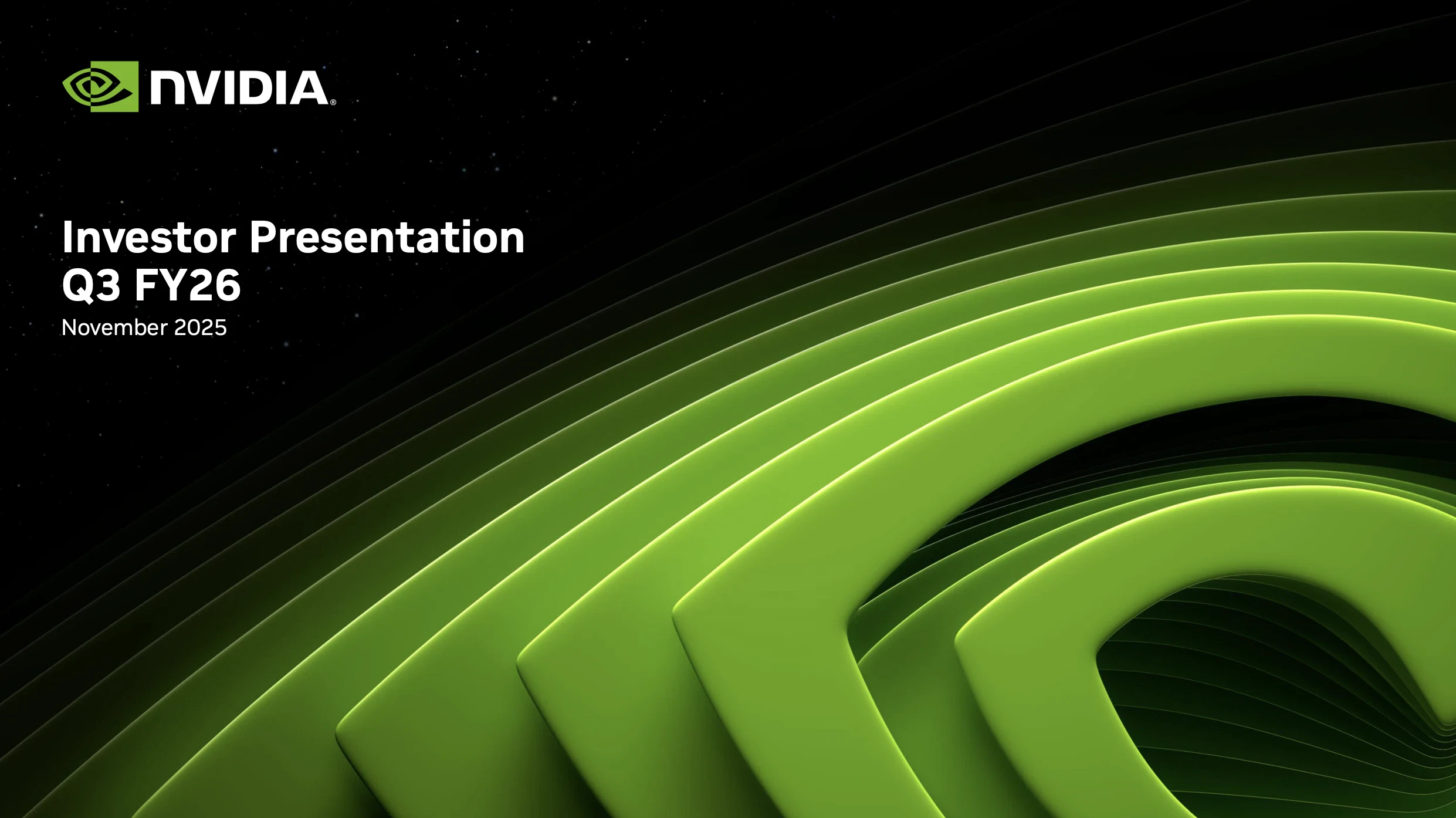 NVIDIA Investor Presentation