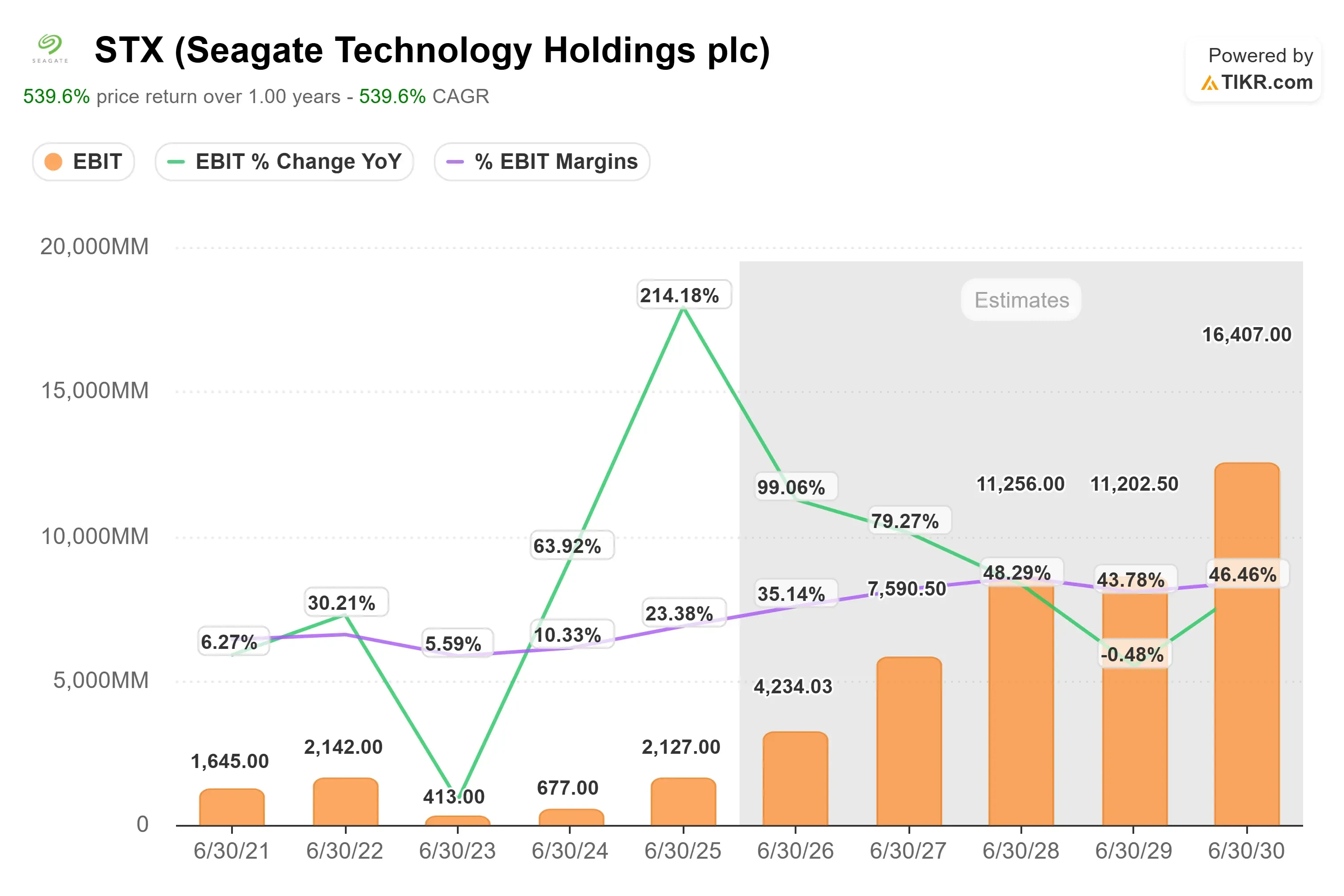Seagate Technology stock