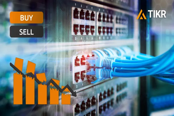 TIKR 엔비디아 관련 이미지