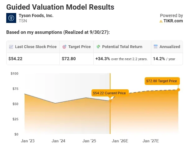 Tyson stock