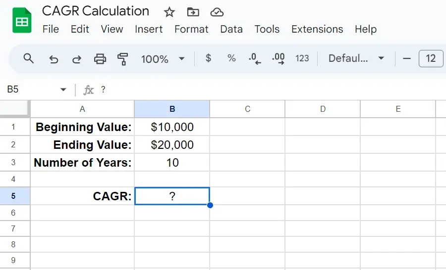 Compound Annual Growth Rate (CAGR) Formula & What It Means