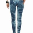 Jeans, Modeström, str. 26, Offwash blue, Bomuld & elesthan, Ubru