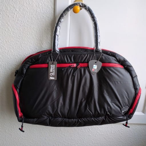 Weekendtaske, Ducati, Ducati iSkin Jimmy Weekender Bag. Fusionen mellem mærkerne Ducati og iSkin.