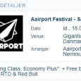 Billetter til Airport Festival for 2