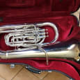 Tuba EEb BESSON model BE981 SOVEREIGN - sølv