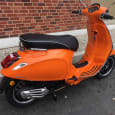 2017 Piaggio Vespa Sprint 125cc Scooter Orange Euro 4 ABS