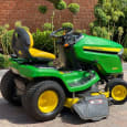 John Deere X320 køre på plæneklipper - 120 cm dæk