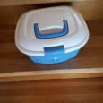 Tupperware pisker/blender og boks