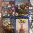 4 Stk ps2 Spil med Manual