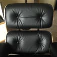 Herman Miller Charles Eames Santos Lounge stol og skammel