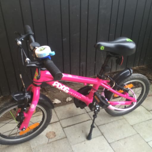 Cykel Frog Bike 43 14 43 14 Pink
