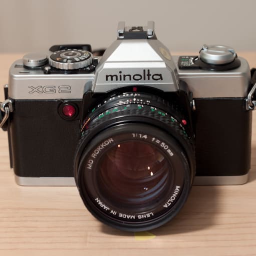 minolta kamera analog xg2