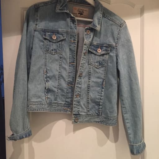 Denim jakke fra Zara