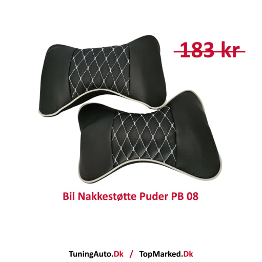 Bil Nakkestøtte Puder PB 08