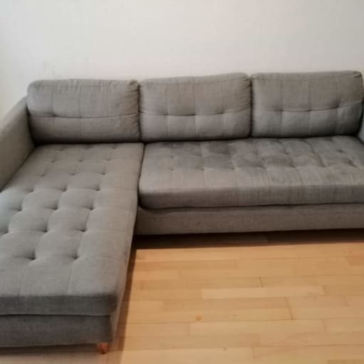 Sofa med vendbar chaiselong