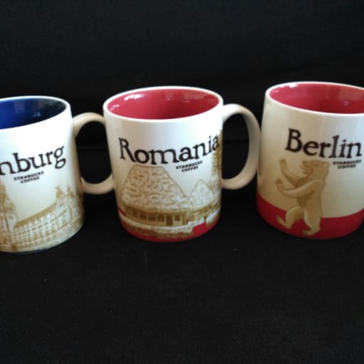 Starbucks mugs