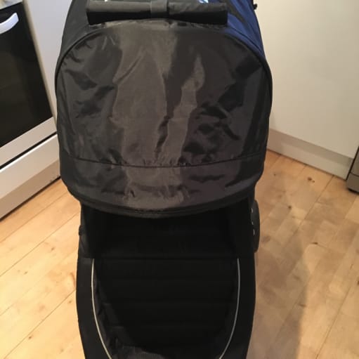  klapvogn Babyjogger black/grey