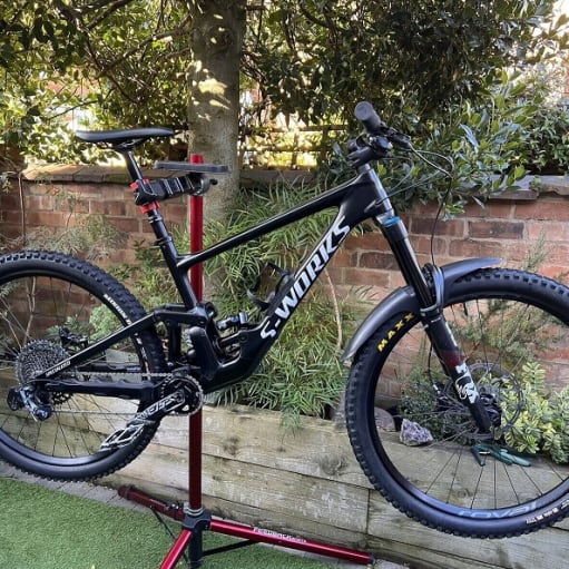 2023 Specialized S-Works Enduro, sort- størrelse L