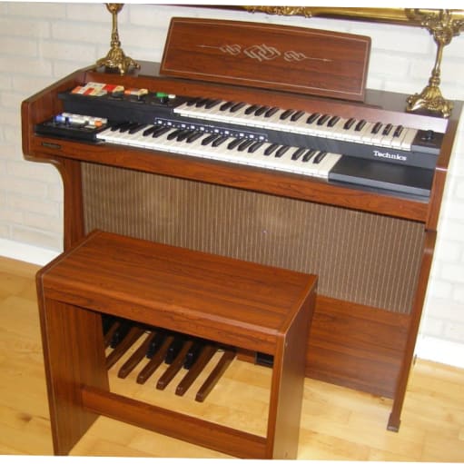 Elorgel, Technics  SX-2900R, Instrumenter fremstår som ny...