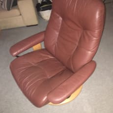 Stressless Ekornes Læderlænestol